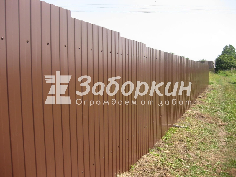 Забор из профнастила, 2 м, Красногорск
