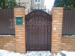 Калитка из профнастила