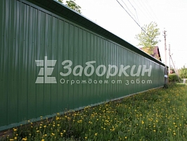 Забор из профнастила C20
