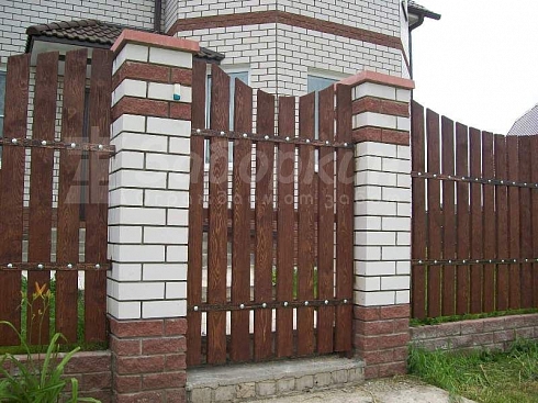 деревянная калитка