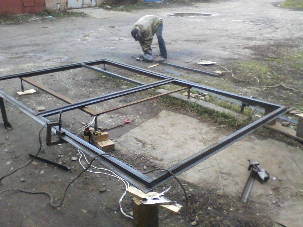сварка ворот для гаража